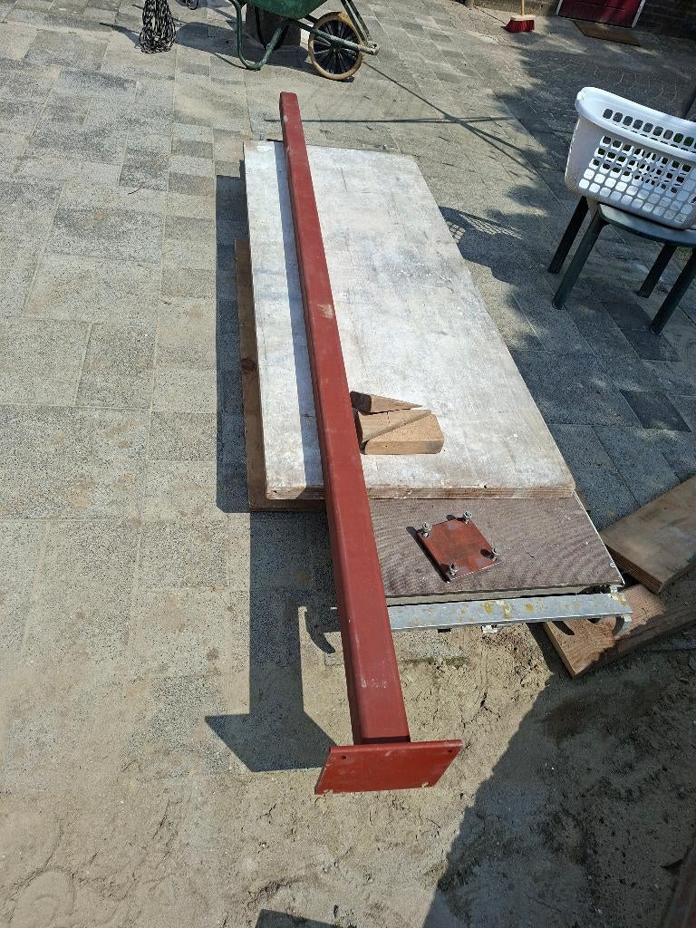 ijzeren balk / stalen staander, Doe-het-zelf en Verbouw, Metalen, Ophalen, Nieuw, IJzer