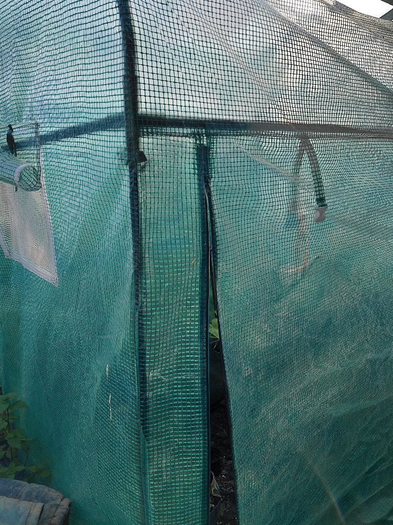 Tuin kas, Ophalen, Zo goed als nieuw