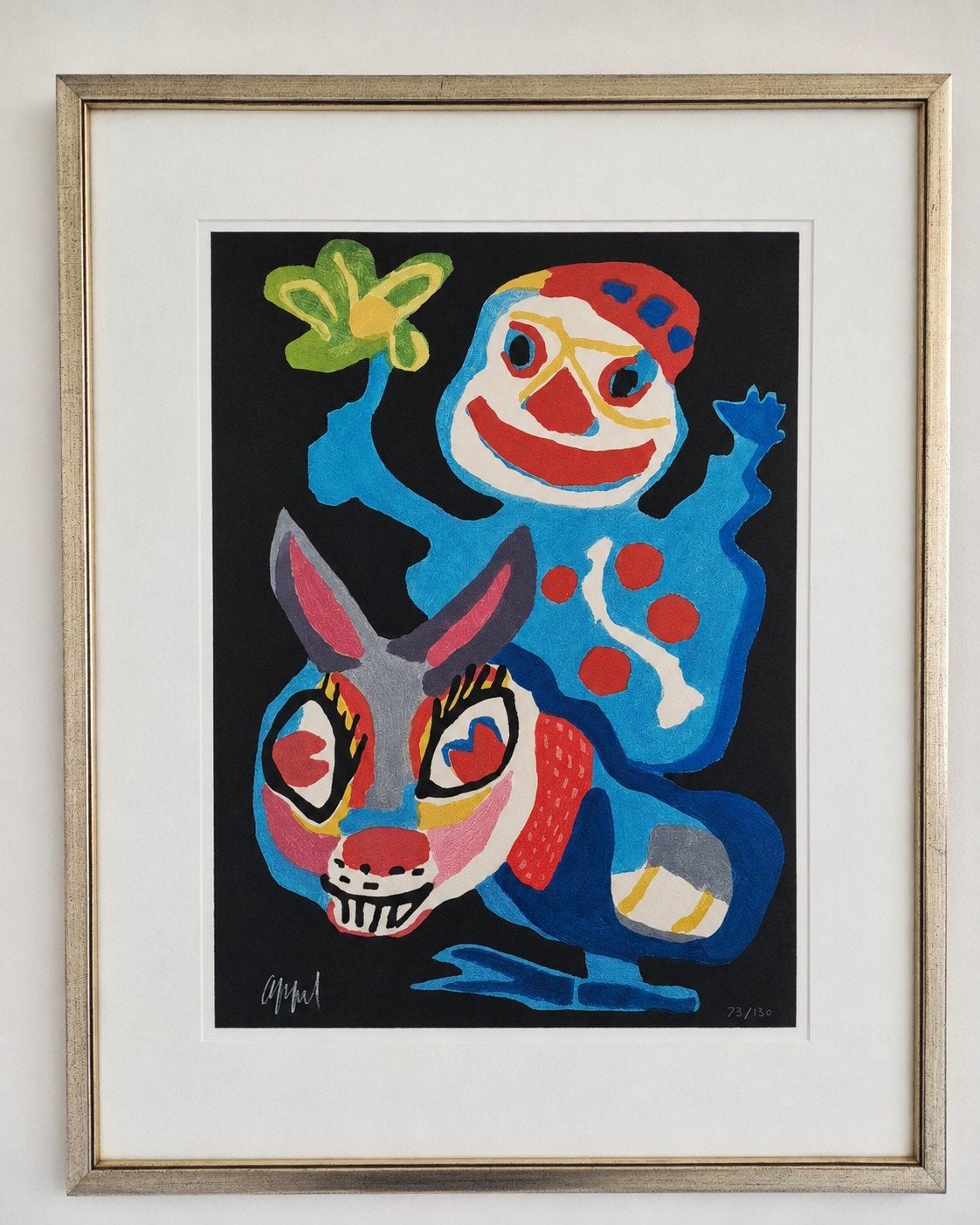 Karel Appel - Circus serie, Ophalen