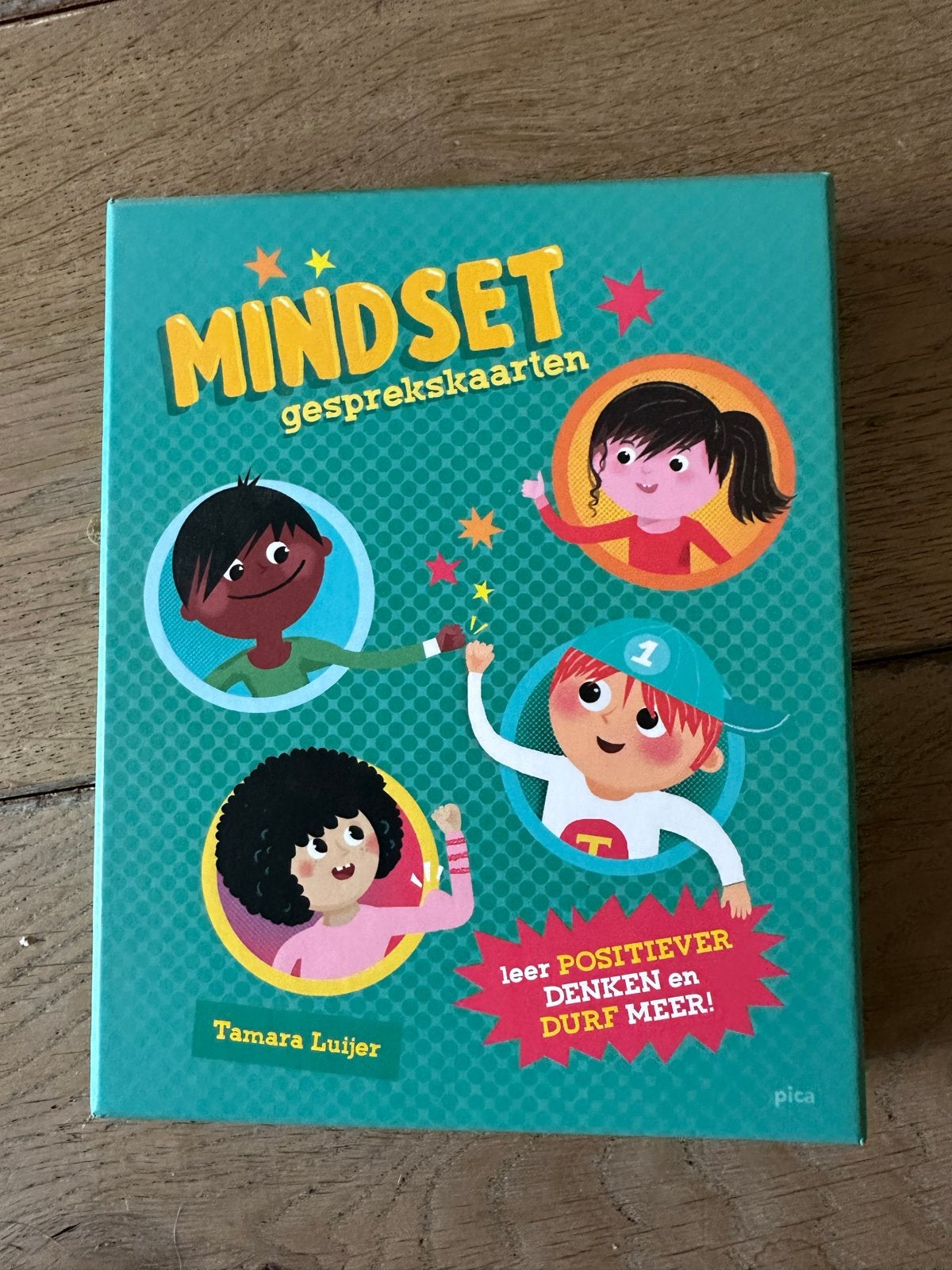 Mindset Gesprekskaarten: Positief Denken & Durf Meer!, Ophalen of Verzenden, Zo goed als nieuw