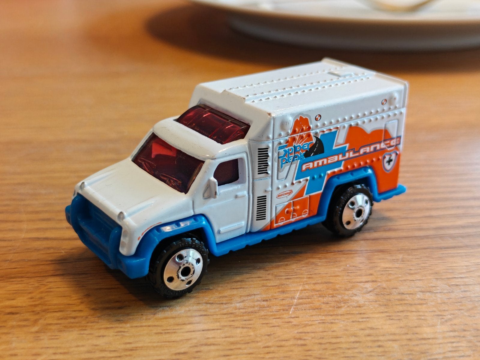 Matchbox Ambulance, Ophalen of Verzenden, Zo goed als nieuw, Auto