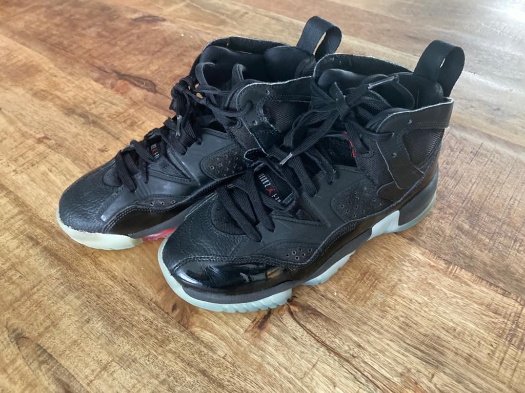 Nike Air Jordan Jumpman Two Trey basketballsneakers maat 38, Ophalen, Gedragen, Sportschoenen, Zwart