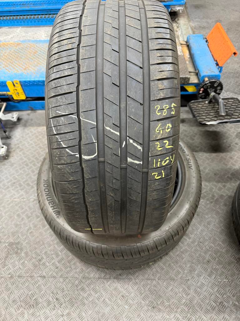 Hankook Ventus S1 evo3 SUV 285/40R22  110Y Zomerbanden, Ophalen, Gebruikt, 285 mm, Band(en)