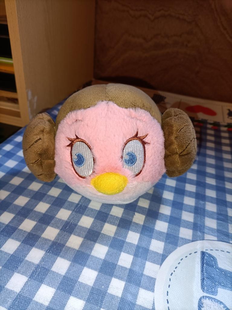 Angry birds space knuffeltje 16 cm x 10 cm, Ophalen of Verzenden, Zo goed als nieuw, Overige typen