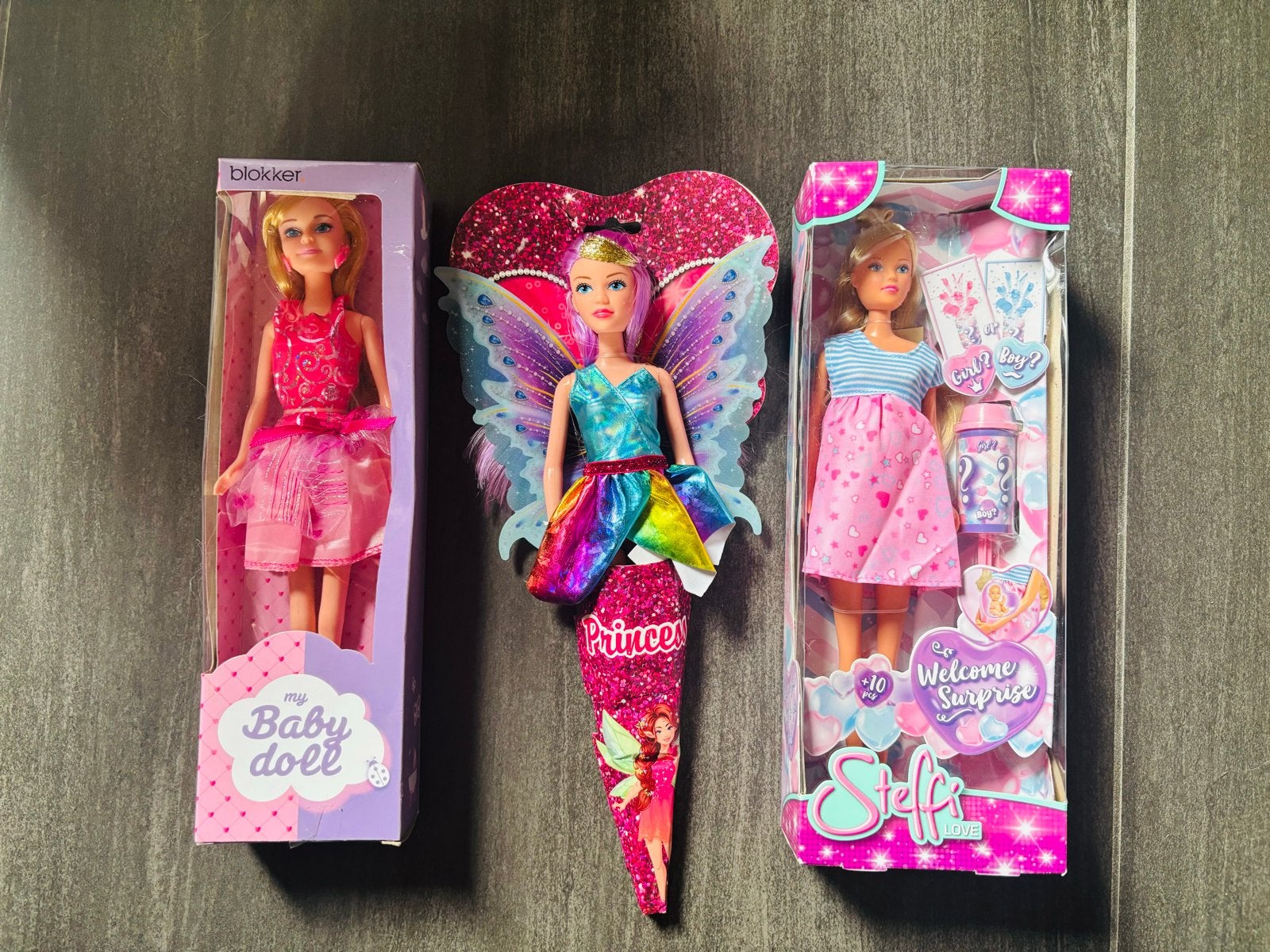 3 Nieuwe poppen: Barbie, Steffi Love en Babypop, Ophalen of Verzenden, Nieuw, Overige typen