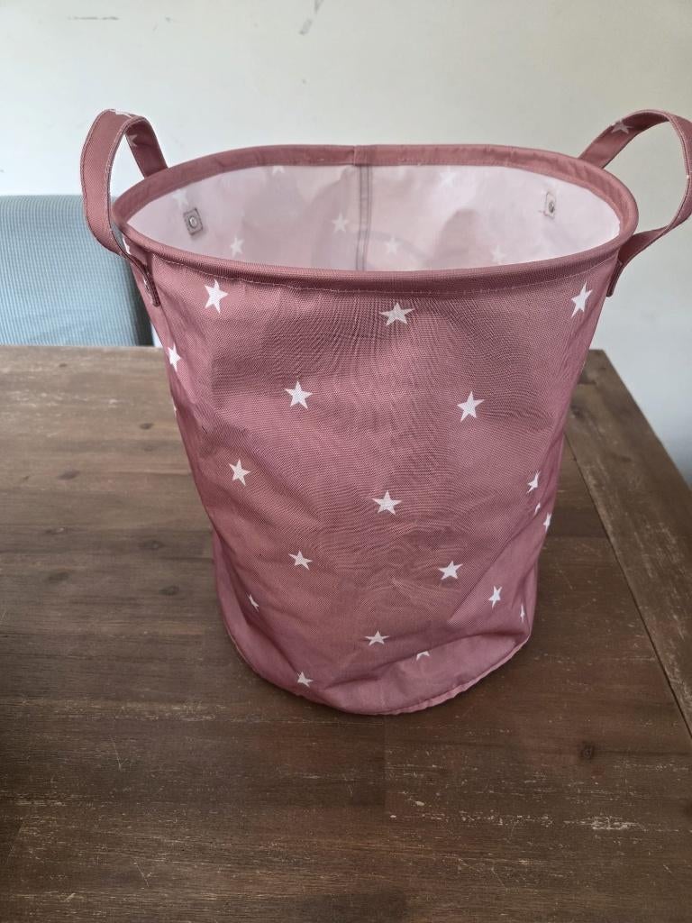 (Was)mand roze met sterretjes, Ophalen of Verzenden, Gebruikt, Roze, Overige typen