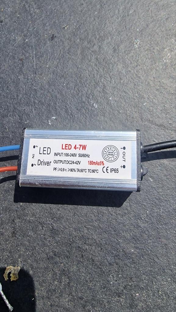 LED Driver 4-7W, Ophalen of Verzenden, Nieuw, Modern