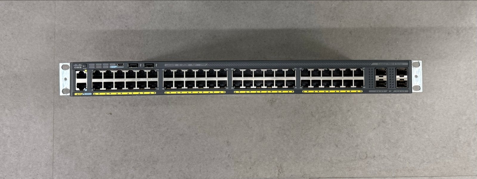 Cisco Catalyst 2960X-48LPS-L, Computers en Software, Netwerk switches, Ophalen, Gebruikt