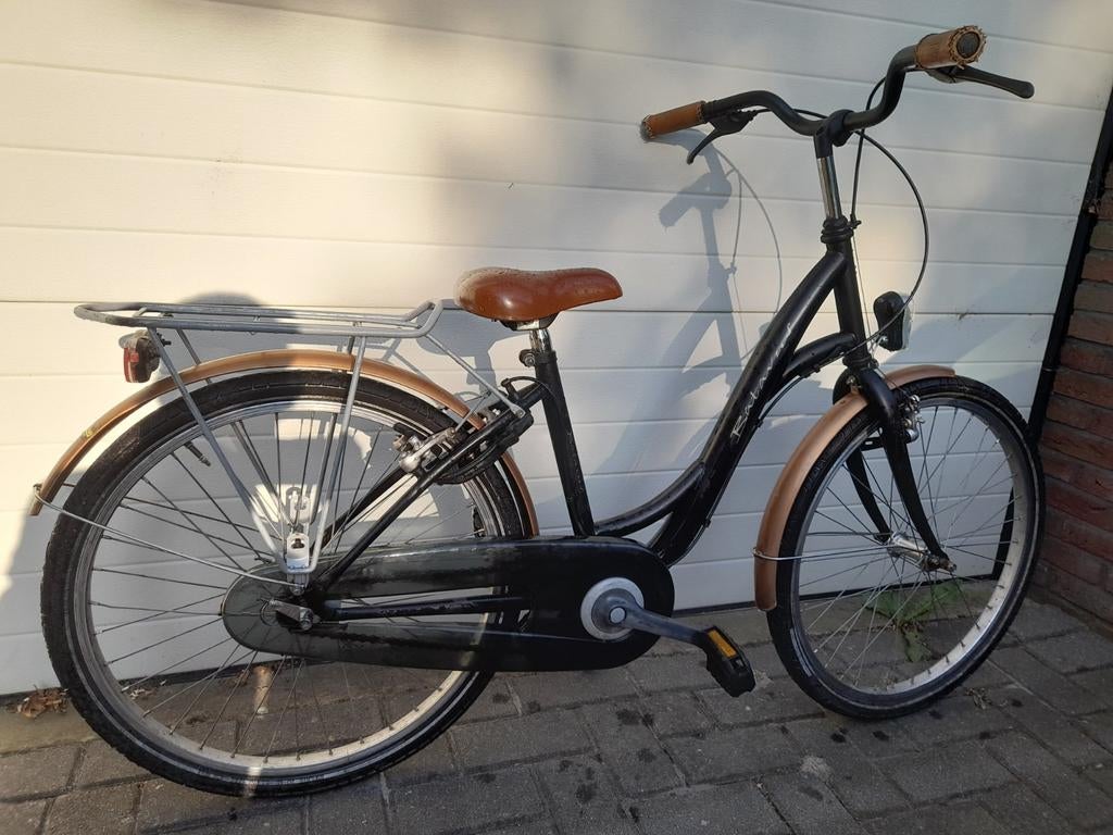 Nette Batavus Choco 24 inch kinderfiets, Ophalen, Velgrem, Batavus, Handrem