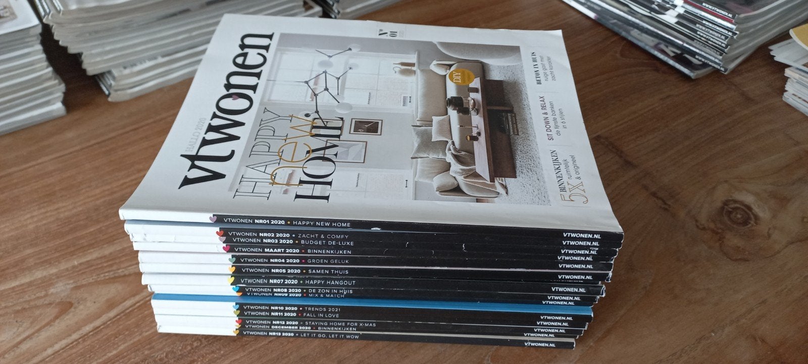 VT Wonen Jaargang 2020 - Complete Set Wooninspiratie, Boeken, Ophalen of Verzenden, Gelezen, Glossy