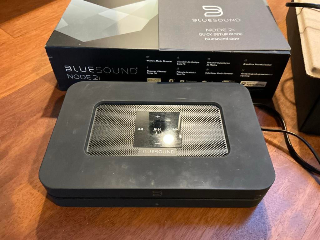 Bluesound Node 2i - Muziekstreamer, Audio, Tv en Foto, Mediaspelers, Ophalen of Verzenden, Gebruikt