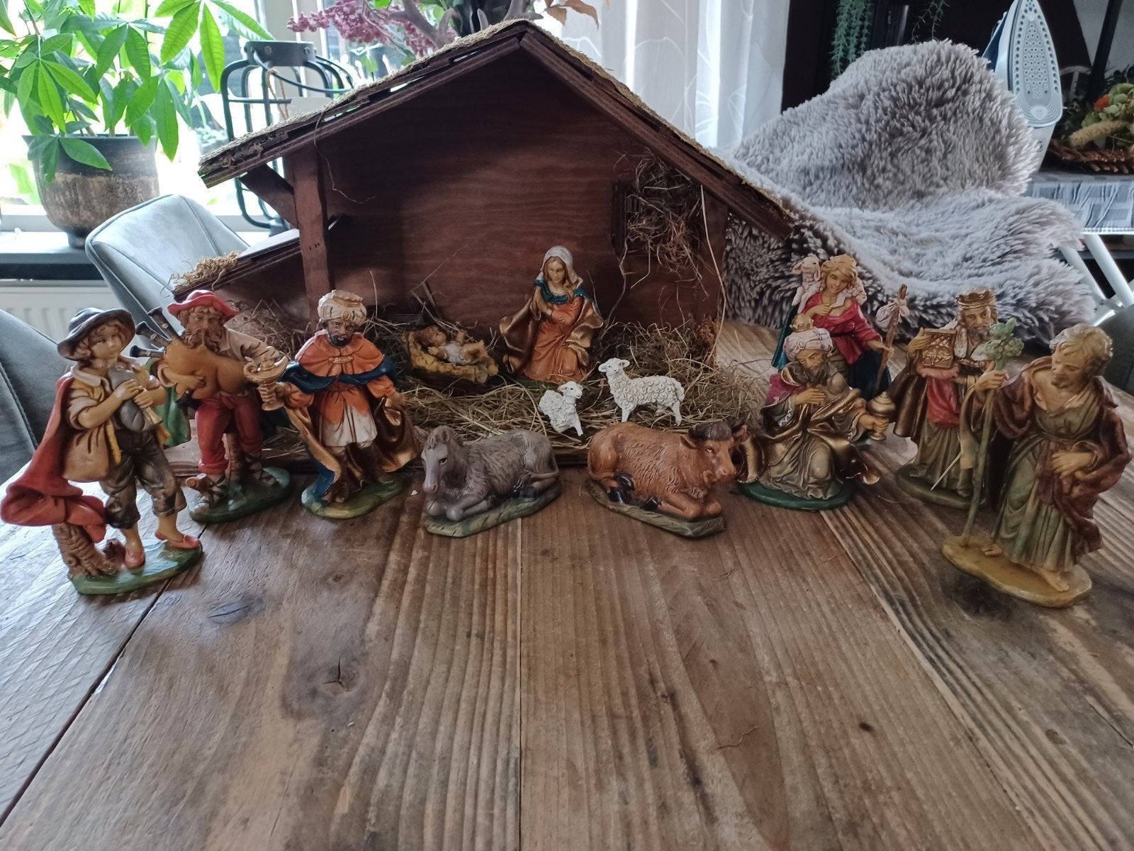 kerststal, Ophalen