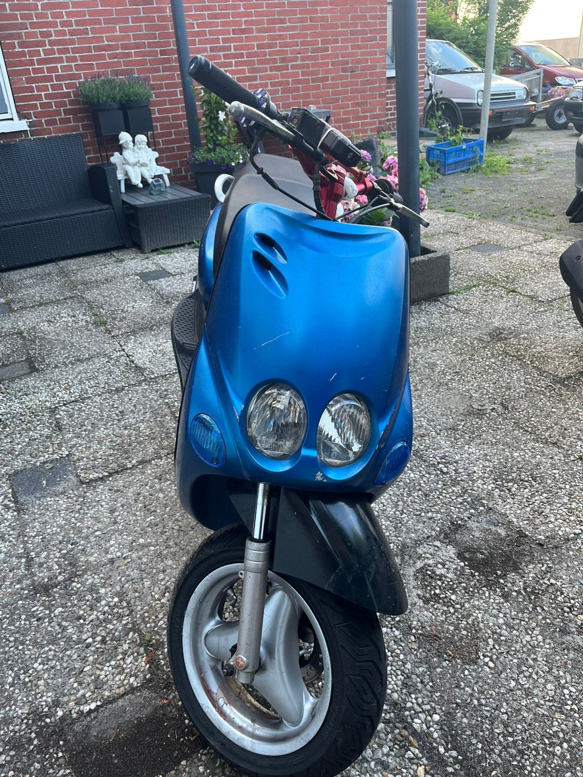Yamaha neos, Fietsen en Brommers, Scooters | Yamaha, Ophalen, Maximaal 45 km/u, Zo goed als nieuw, Benzine