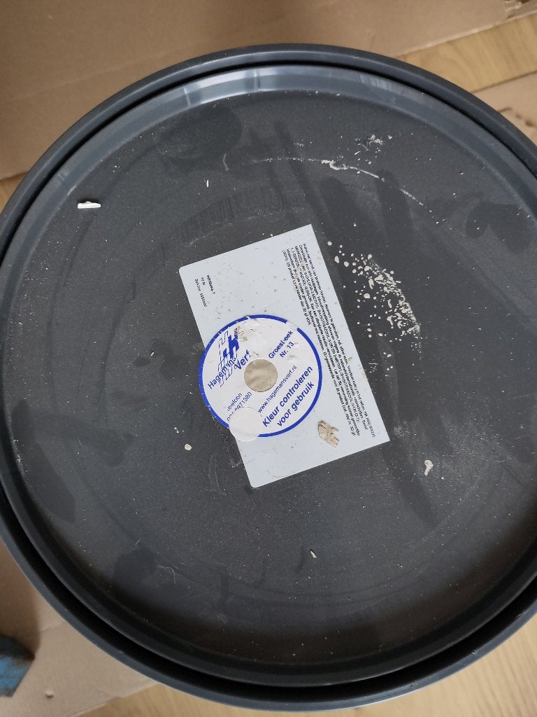 kwaliteit muurverf, Doe-het-zelf en Verbouw, Ophalen, Nieuw, Beige, Verf