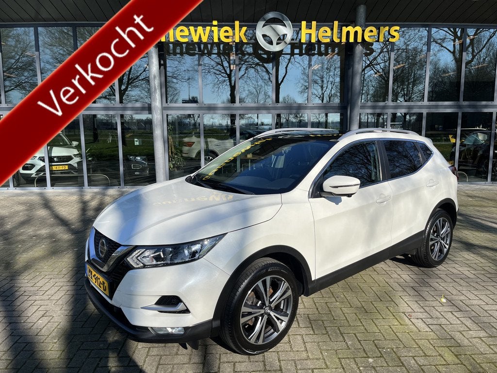 Nissan QASHQAI 1.2 N-Connecta | 360 CAM | CLIMA | CRUISE |, Auto's, Nissan, Bedrijf, Te koop, Qashqai, 360° camera, ABS, Airbags