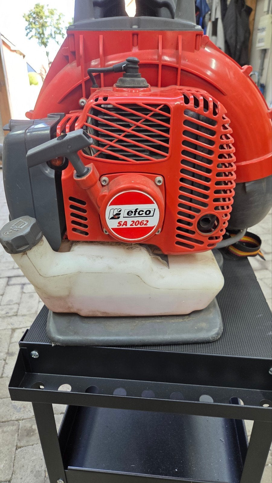 Efco SA 2062 bladblazer - motor vastgelopen, Ophalen