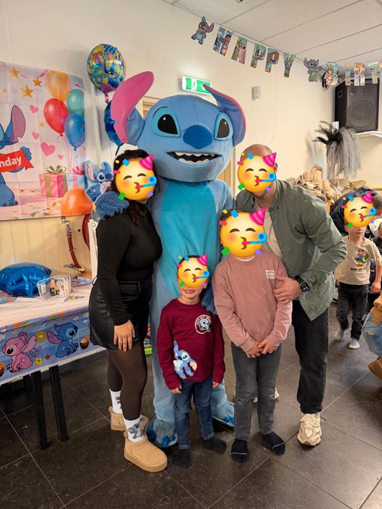 Stitch mascotte te huur, Ophalen, Zo goed als nieuw, Overige