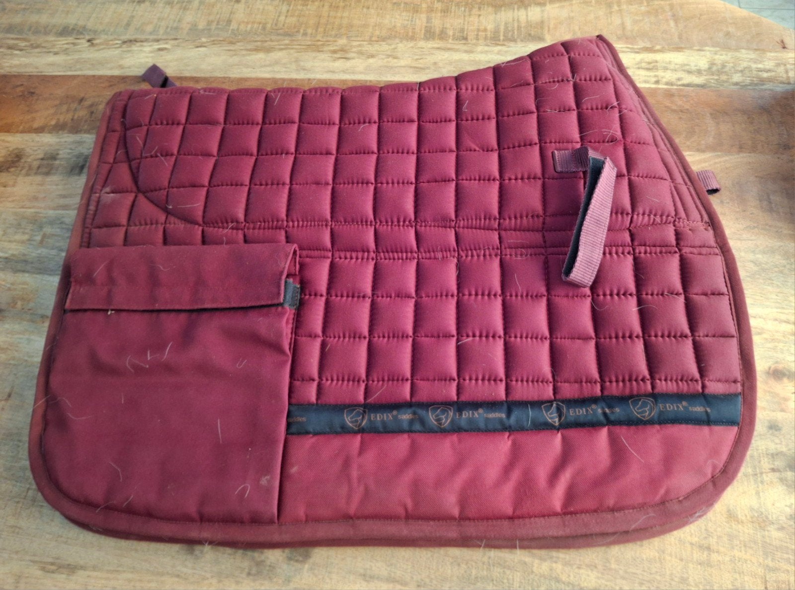 Edix dressuurpad maat full met extra inlages, Dieren en Toebehoren, Paarden en Pony's | Dekens en Dekjes, Full (L), Schokabsorberend