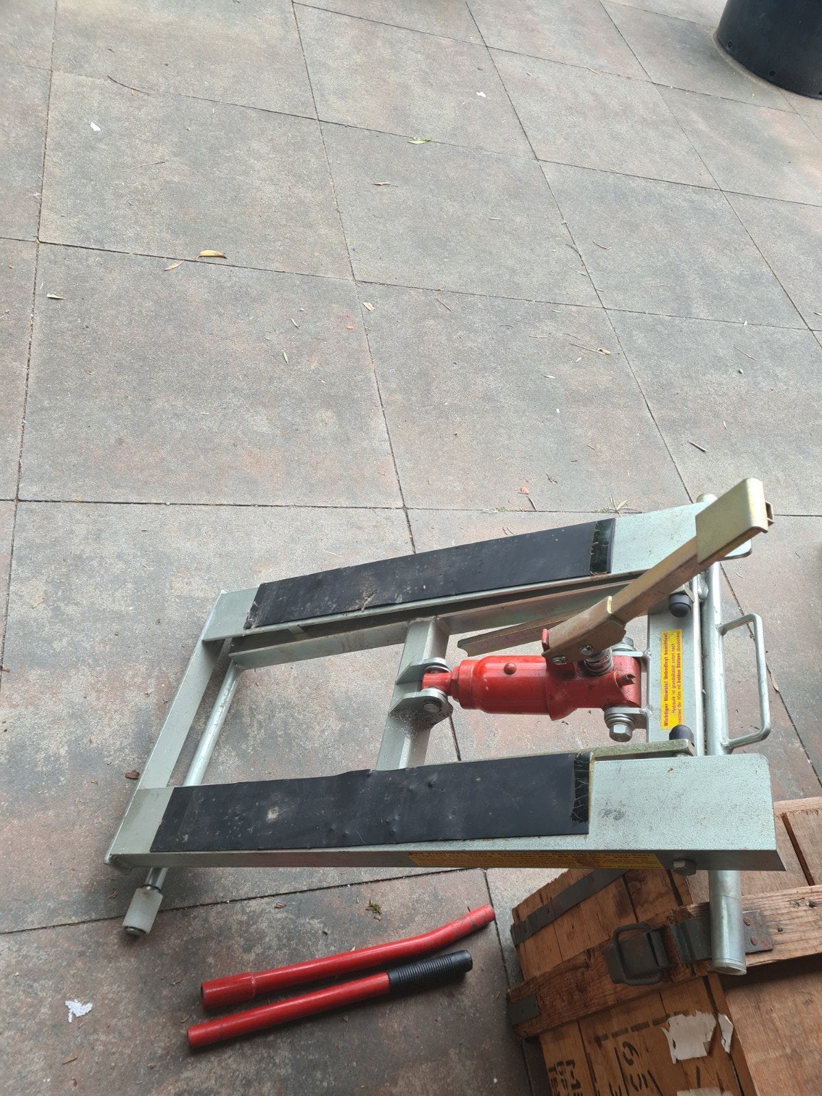 Hydraulische Motorfiets Hefbrug - 400kg, Ophalen, Gebruikt