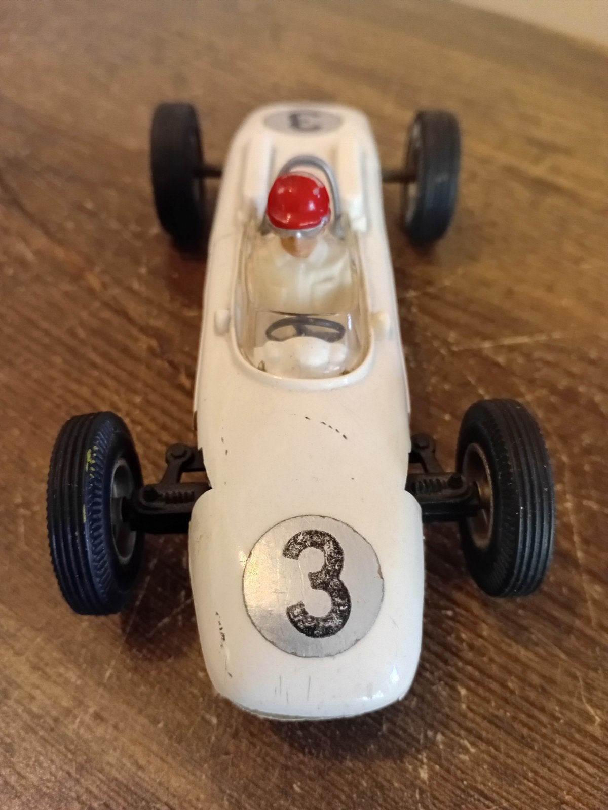 Vintage carrera bmw raceauto met nummer 3, Ophalen of Verzenden, Gebruikt