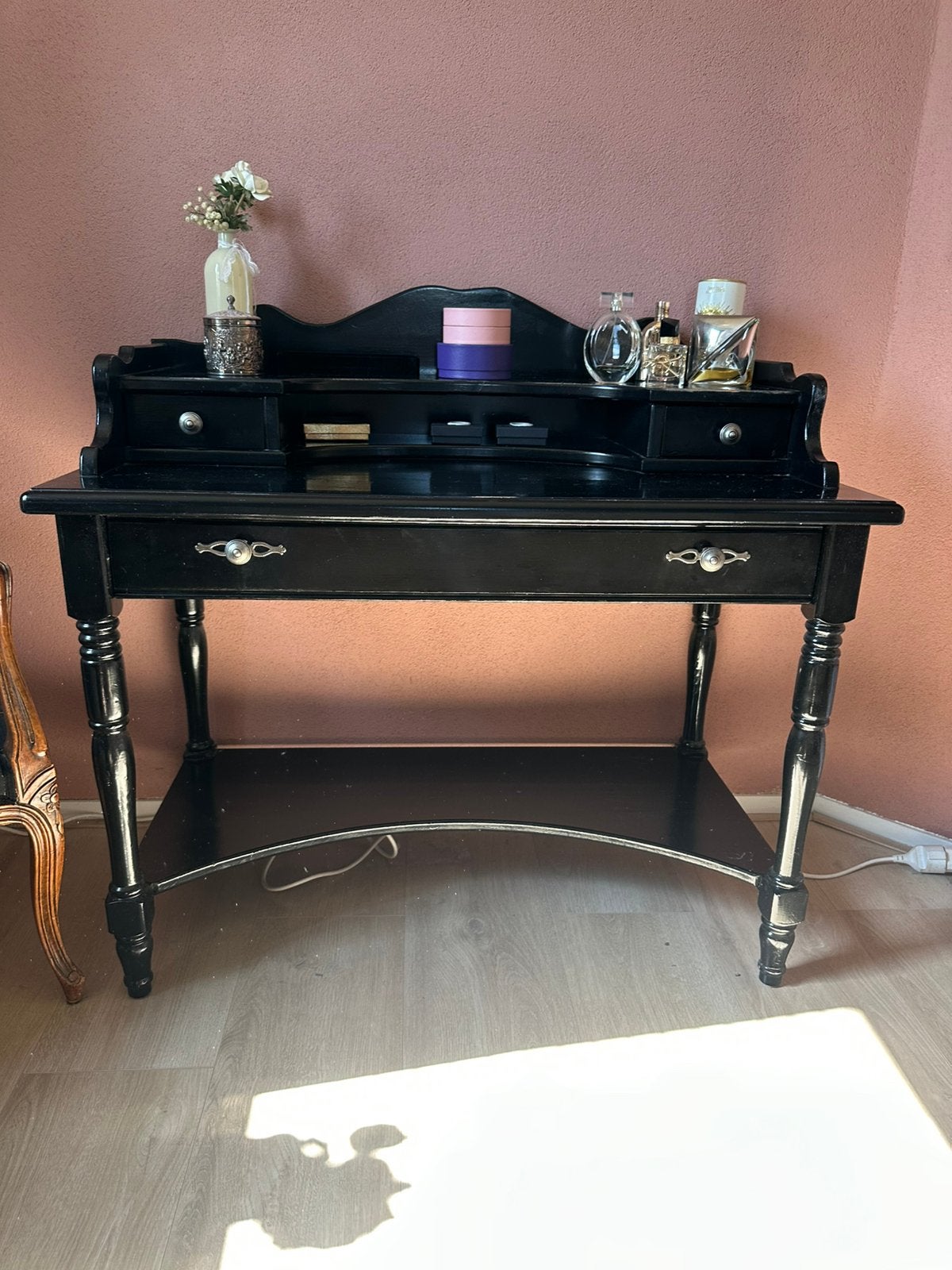 Mooie ouderwetse secretaire/ kaptafel/ sidetable, Ophalen, Zo goed als nieuw