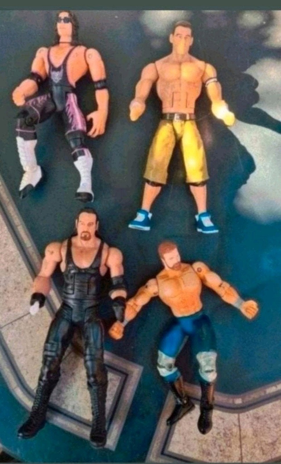 Vier WWE actiefiguren 4 stuks, Ophalen of Verzenden