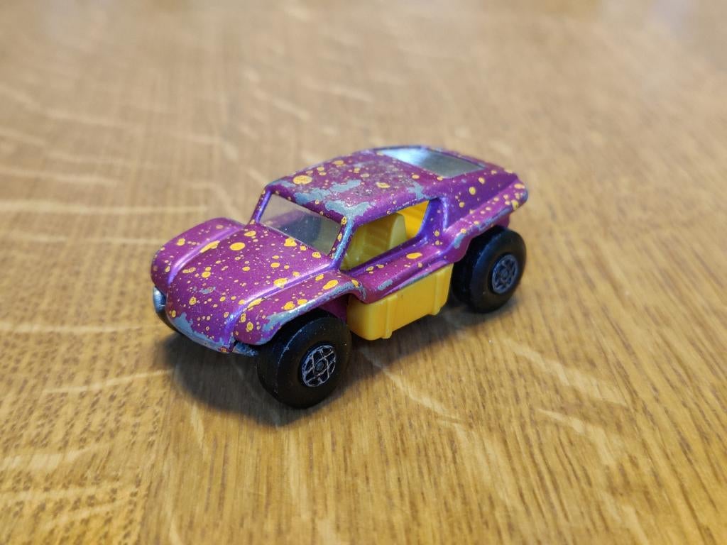 Matchbox VW Beach Buggy ROZE, Ophalen of Verzenden, Zo goed als nieuw, Auto