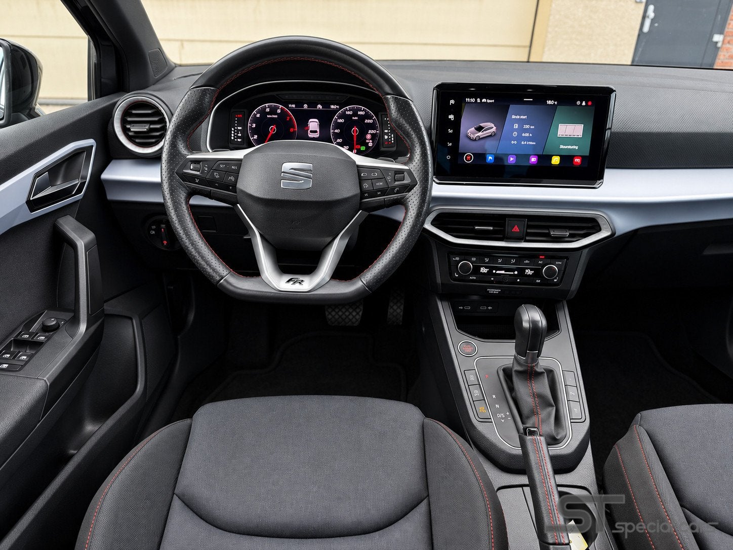 Seat Ibiza 1.5 TSI ACT FR|Pano|dealer ond., Auto's, Stof, Gebruikt, Zwart, 4 cilinders