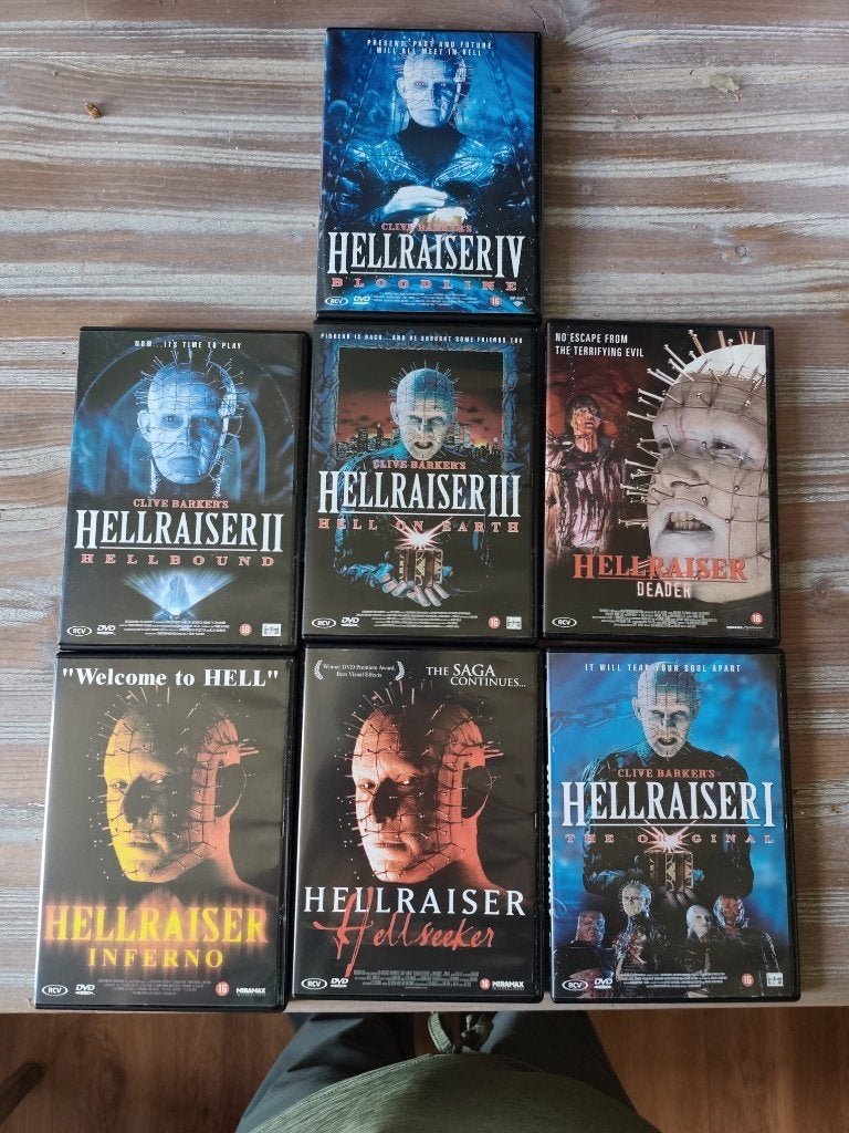 Hellraiser collectie, Horror, Vanaf 16 jaar, Nederlands, Ophalen of Verzenden