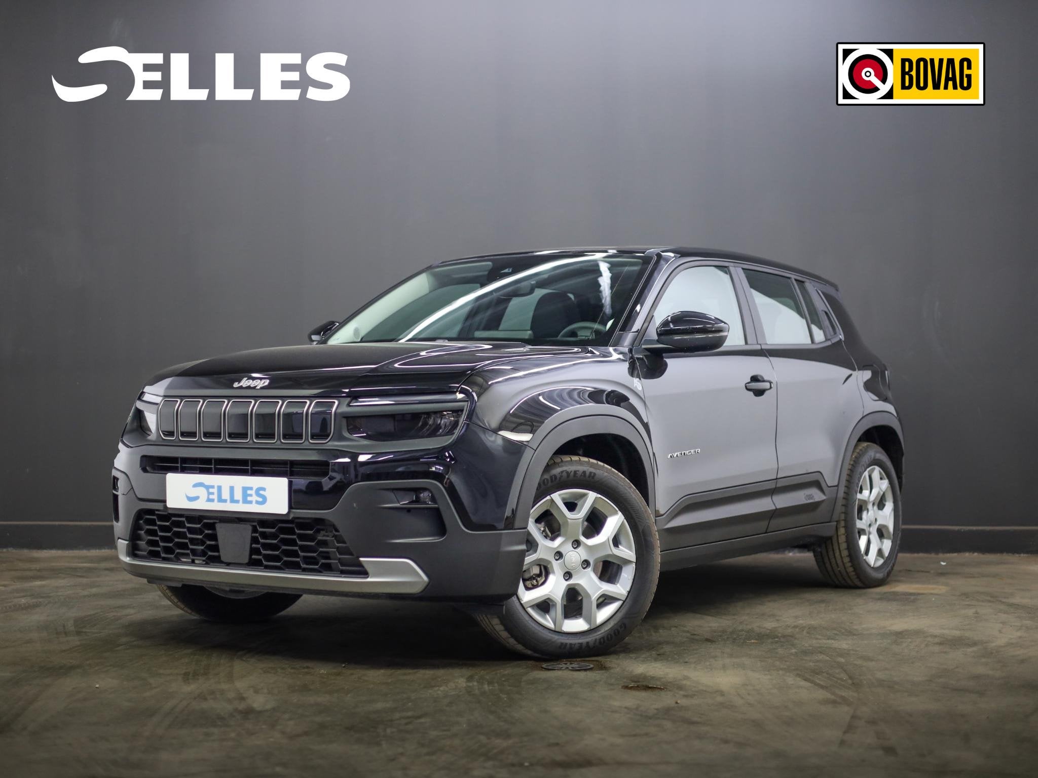 Jeep Avenger Altitude 54 kWh | SOH 97% | Camera, Auto's, Gebruikt, 156 pk, Parkeersensor, Leder en Stof