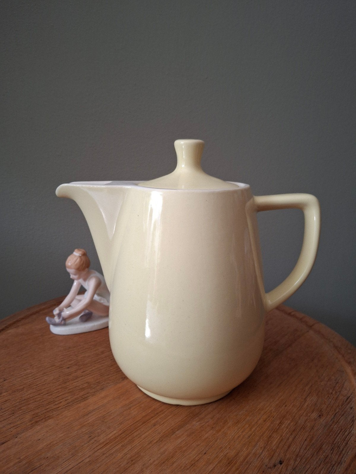 Vintage Melitta Koffiepot - Pastel Geel, Antiek en Kunst, Ophalen of Verzenden
