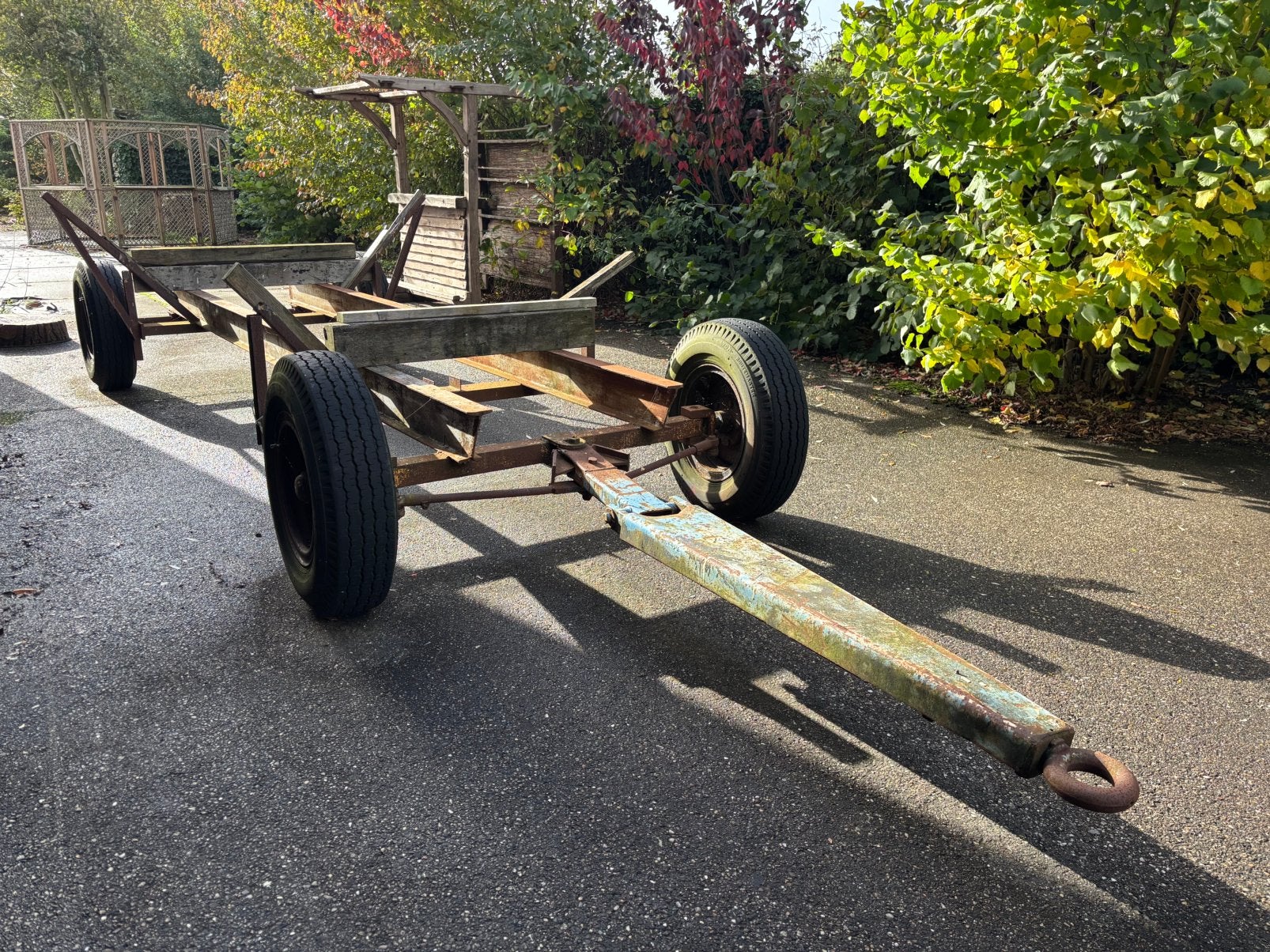 Boottrailer, stallingskar 640cm, Ophalen, Gebruikt