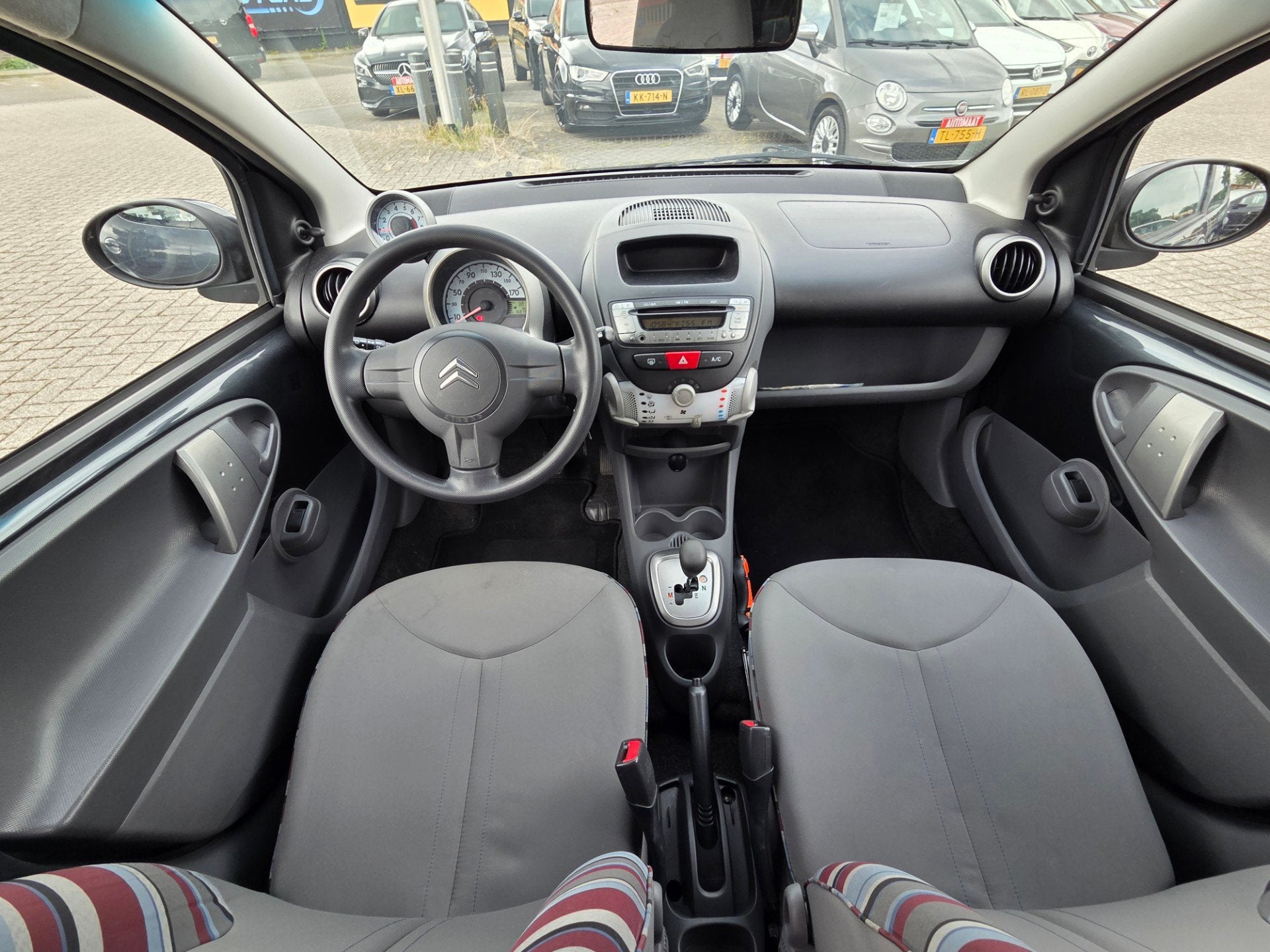 Citroen C1 1.0-12V /AUTOMAAT/AIRCO/NAP, Auto's, Citroën, Euro 5, Gebruikt, 4 stoelen, C1