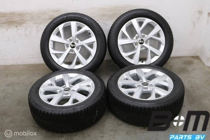 ALLSEASON! ORIGINEEL! 17 inch velgen Audi Q2! 81A601025AK, Gebruikt, Velg(en)