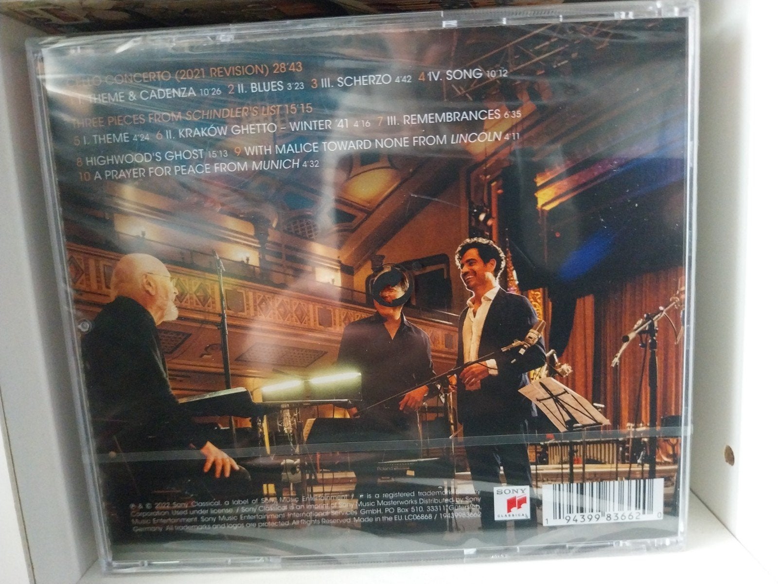 CD: John Williams & Anne-Sophie Mutter - Violi, Inclusief boekje, Verzenden, Overige componisten, Soloconcert