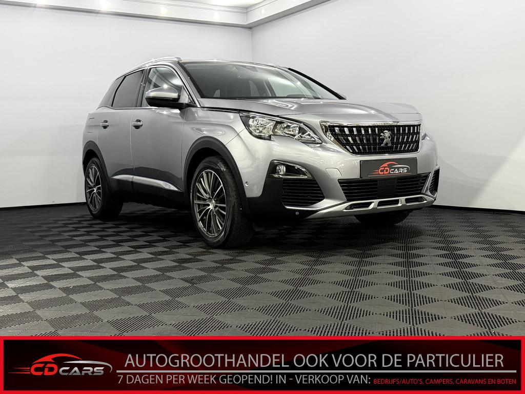Peugeot 3008 1.2 PureTech Blue Lease Premium Half leder, Cam, Voorwielaandrijving, Gebruikt, 1199 cc, Leder en Stof