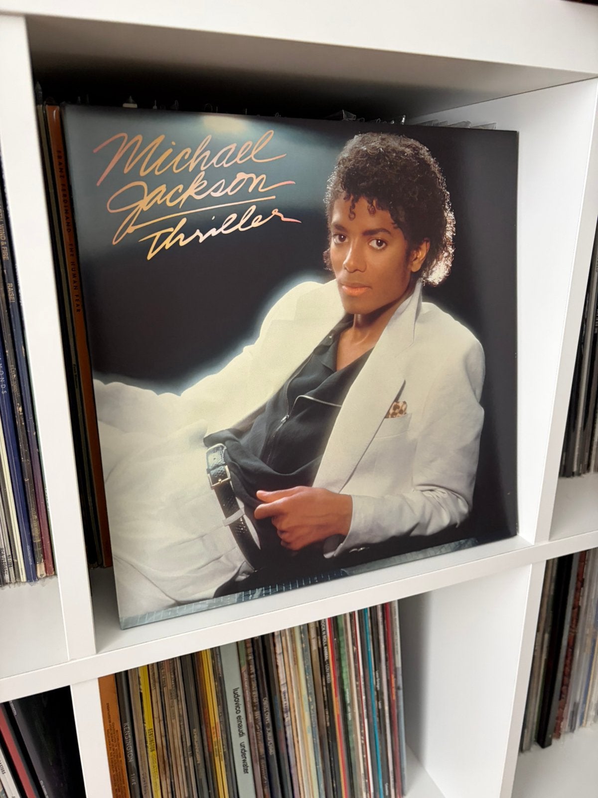 Michael Jackson - Thriller vinyl, Ophalen of Verzenden, Zo goed als nieuw