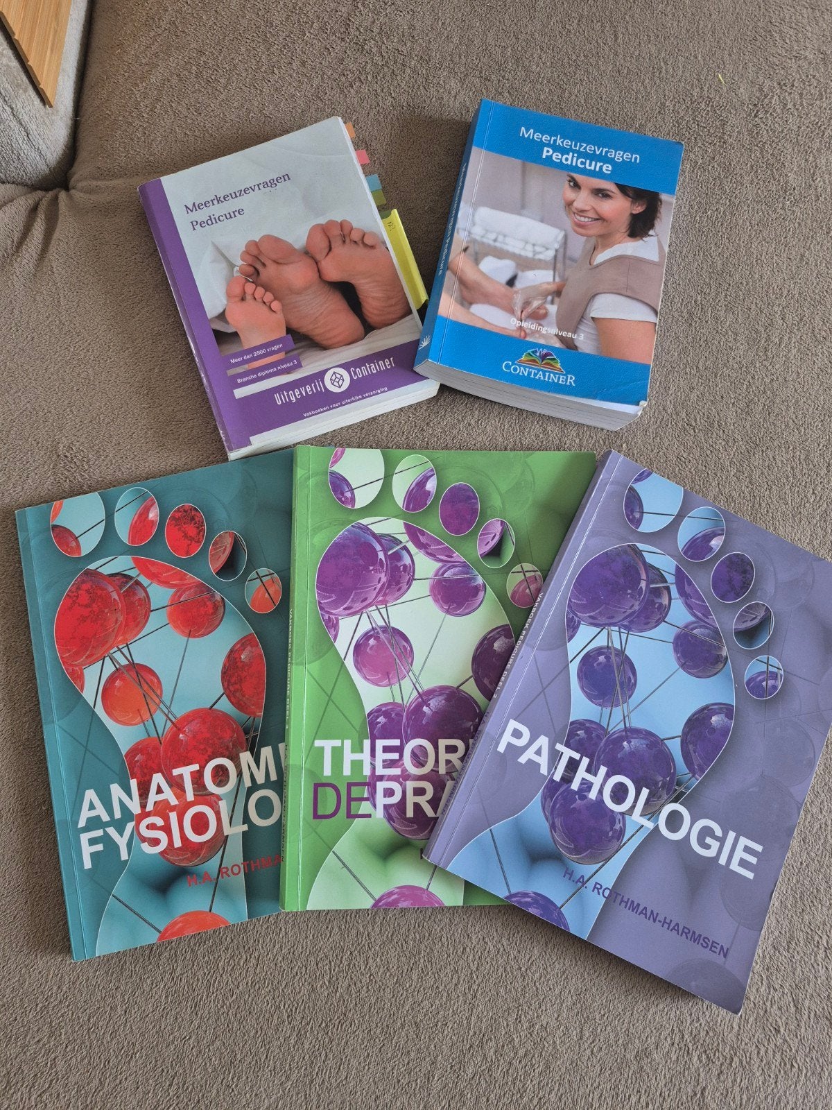 Pedicure studieboeken: Anatomie, Fysiologie, Pathologie, Boeken, Ophalen of Verzenden
