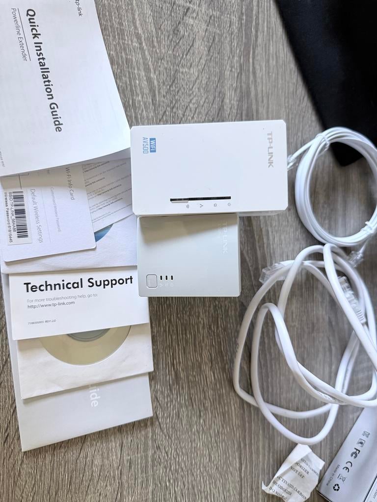 TP-Link Powerline Extender Kit AV500, Ophalen of Verzenden, Zo goed als nieuw