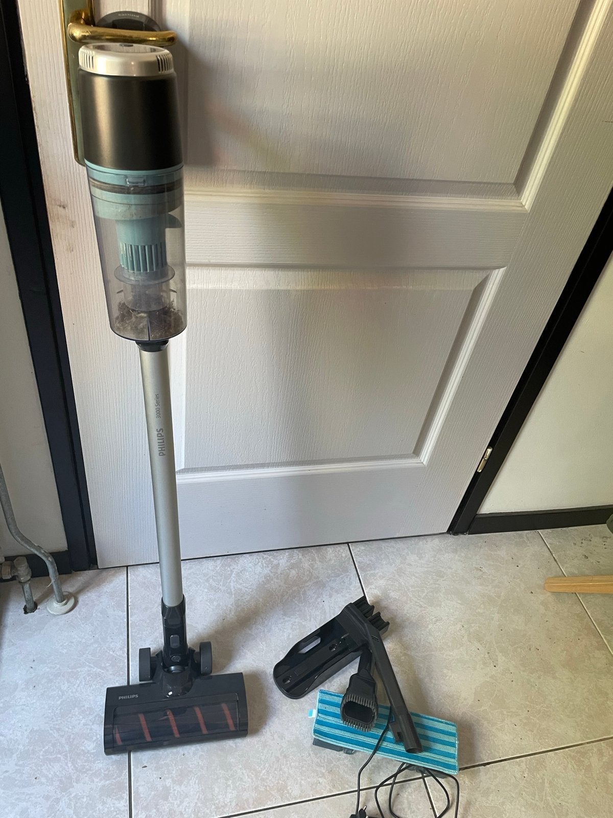 Philips 3000 Series Steelstofzuiger met accessoires, Witgoed en Apparatuur, Stofzuigers, Ophalen, Philips, Draadloos, Zo goed als nieuw
