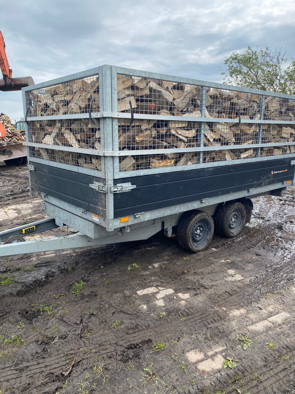 8 kuub losgestort droog openhaardhout, 6 m³ of meer, Verzenden, Beukenhout, Blokken