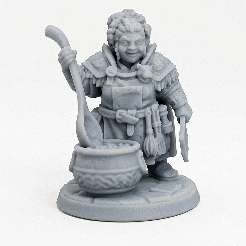 Dwarf Cook Miniature D&D HQ dungeon's and dragons, Ophalen of Verzenden, Overige soorten