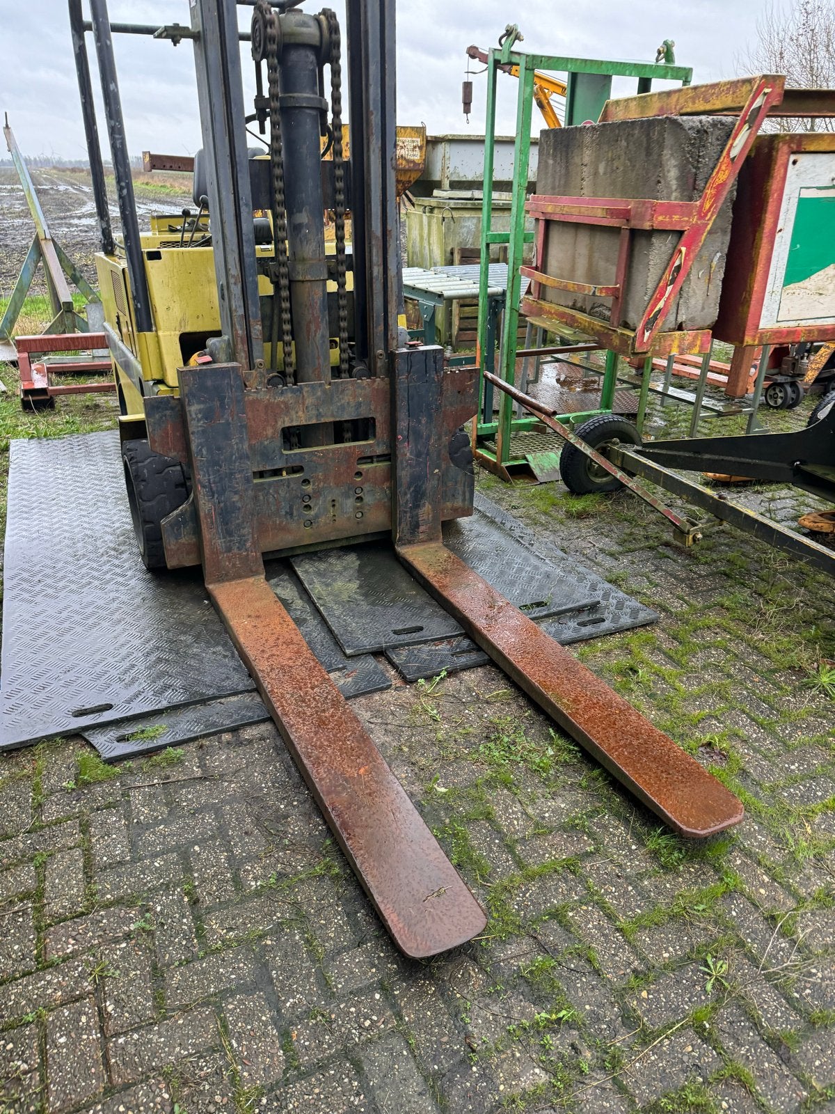 hefmast 6 ton met nette lepels, O, O, Ophalen of Verzenden, O