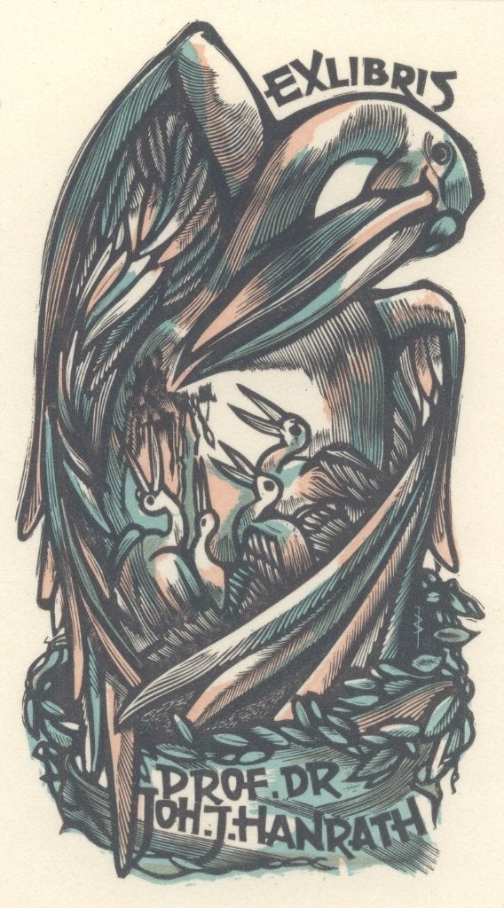 0558 Ex Libris Nederland : Jan Battermann, 1960, Verzenden, Ex libris