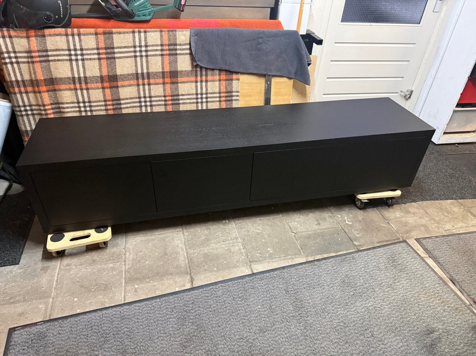 Tv meubel Barcelona Van Goossens, Ophalen, Zo goed als nieuw, 200 cm of meer, Minder dan 100 cm