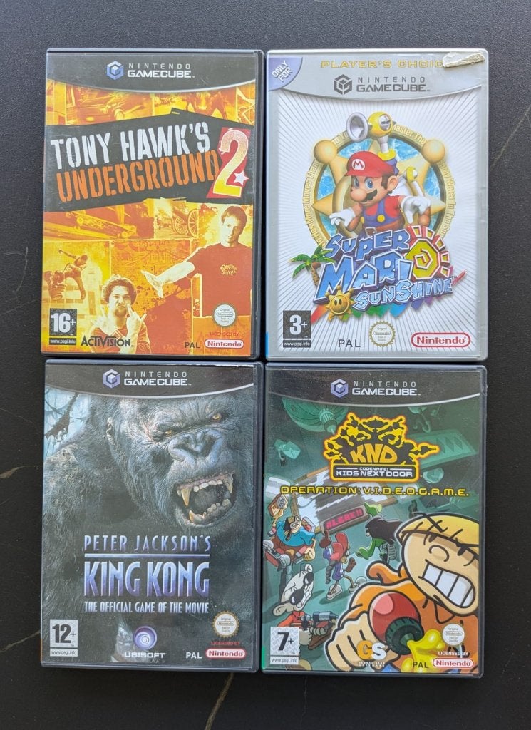 4x GameCube Games Compleet met Doos & Handleiding, Avontuur en Actie, Ophalen of Verzenden, Zo goed als nieuw, 3 spelers of meer