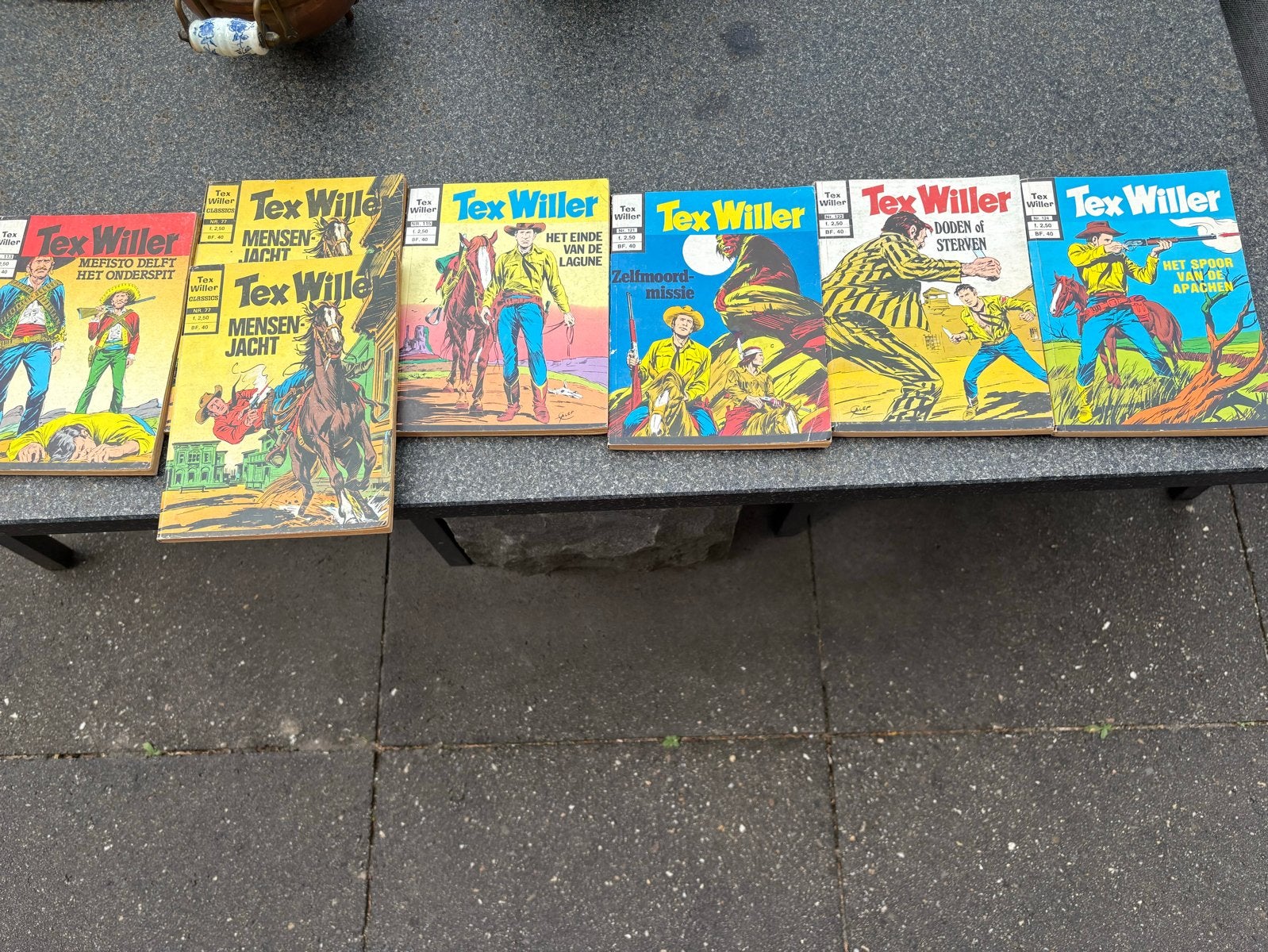 Tex Willer Stripboeken - Diverse Avonturen, Boeken, Meerdere stripboeken, Ophalen of Verzenden, Gelezen