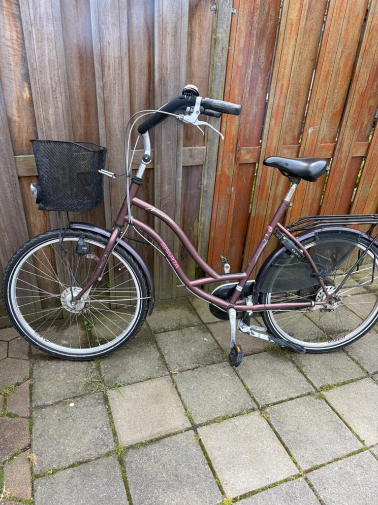 Sparta amazone, Fietsen en Brommers, Fietsen | Dames | Moederfietsen, Ophalen, 2 zitjes, Zo goed als nieuw, Sparta