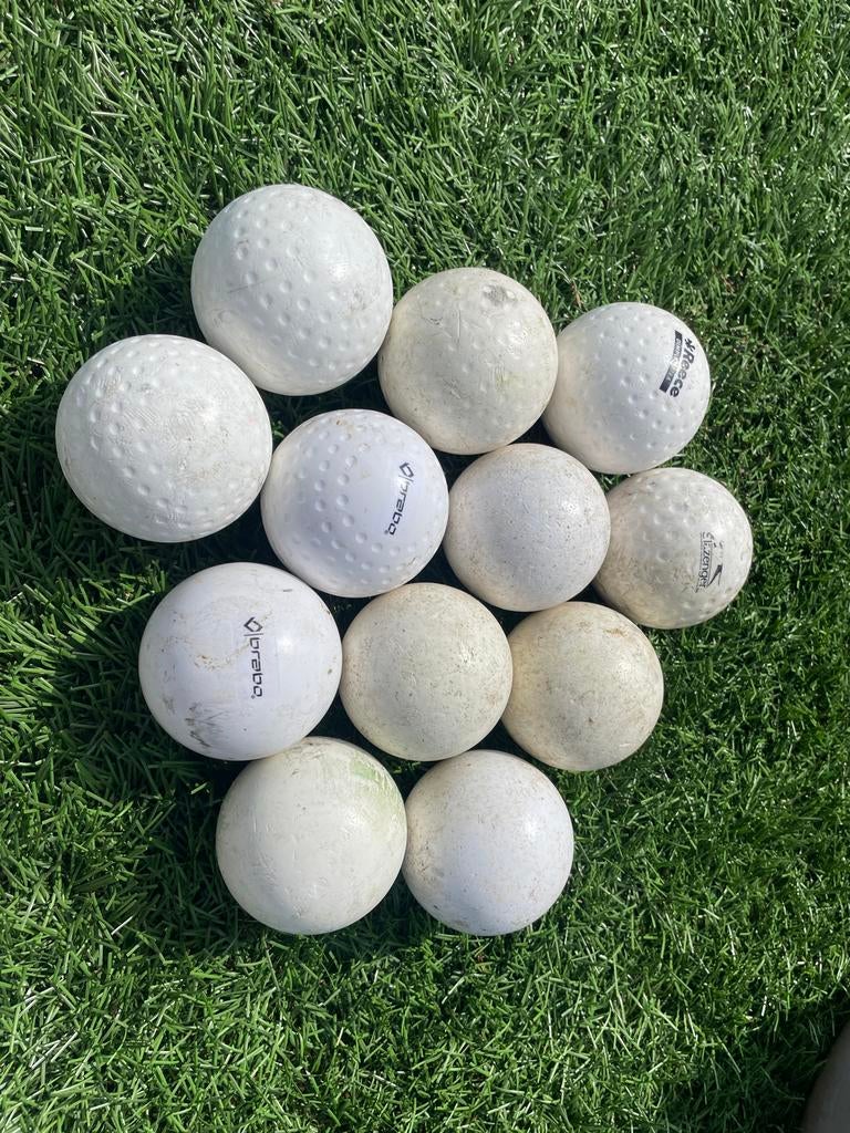 hockeyballen, Sport en Fitness, Hockey, Ophalen, Gebruikt, Bal