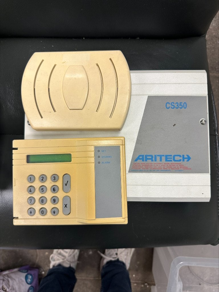 Aritech CS350 + Codepaneel CD3008, Ophalen of Verzenden, Gebruikt, Detector, Sensor of Melder, Overige soorten
